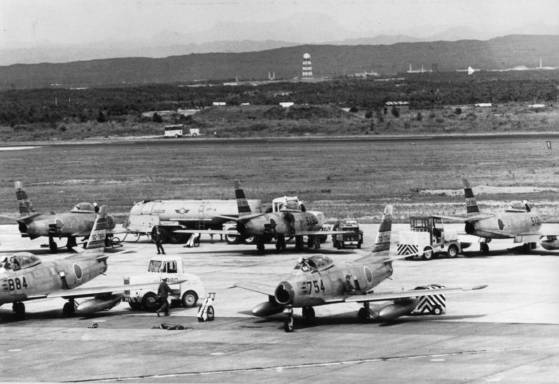 航空自衛隊千歳基地1961年8月